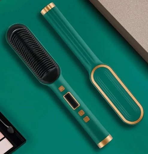 Electric Professional Hair Straightening Brush