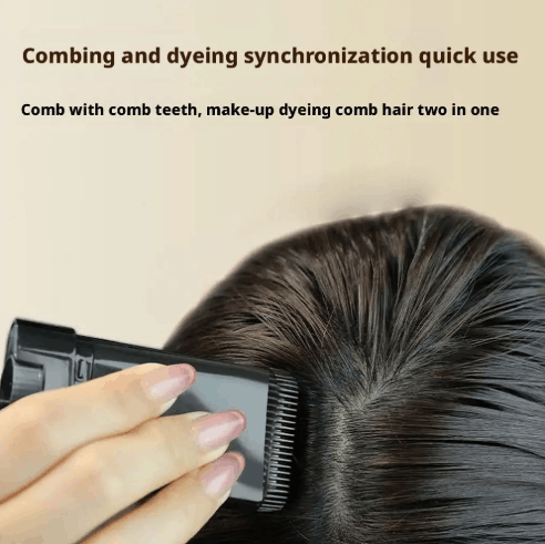 2 in 1 Hair color comb (Comb your white hairs into BLACK)