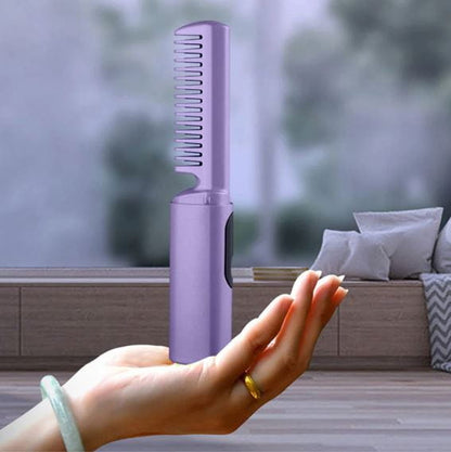 Rechargeable Hair Straightener Comb