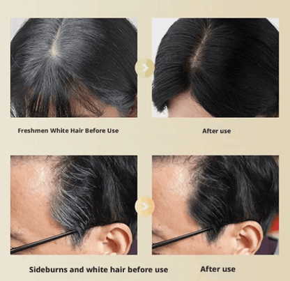 2 in 1 Hair color comb (Comb your white hairs into BLACK)