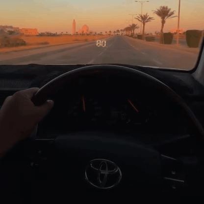 Heads Up Display, Digital Car Meter (Work in every car) Mehran-ZX