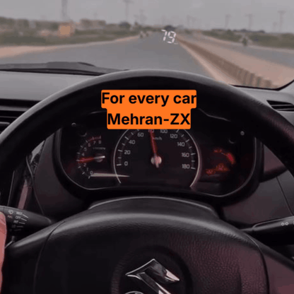Heads Up Display, Digital Car Meter (Work in every car) Mehran-ZX