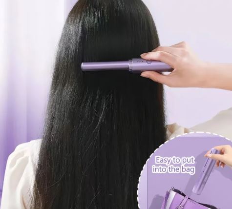 Rechargeable Hair Straightener Comb